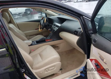 2010 Lexus Rx 350 from USA, damaged, VIN 2T2BK1BA8AC028372